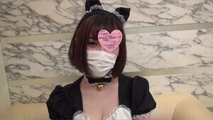 色情18歳ＪＤ幾乎顏出し女僕衣服cosplay奉仕 強制膣內射精