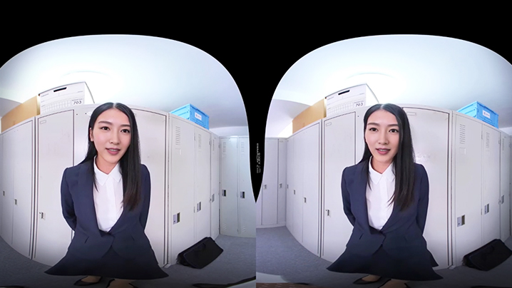 [AI換臉]江疏影_VR，真正的身臨其境，御姐的全「套」服務