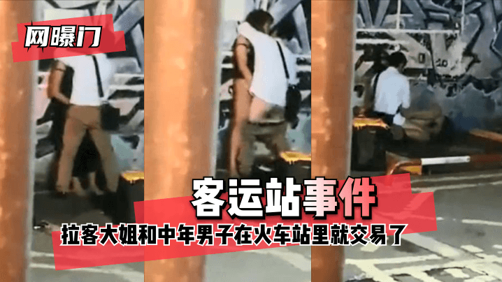 【网曝门】客运站事件！无意偷拍到拉客大姐和中年男子在火车站里就 咳咳 交易了 交易了 懂吧！海报剧照