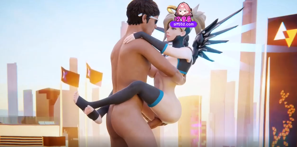 3D怜悯救生员女牛仔守望先锋-yut